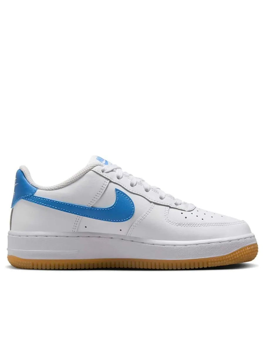 Кроссовки Nike Air Force 1 'White Light Blue Gum' — изображение 2 из 6, белый