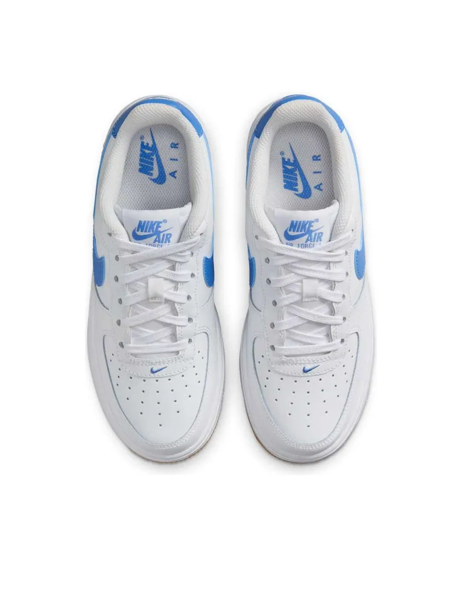 Кроссовки Nike Air Force 1 'White Light Blue Gum' — изображение 4 из 6, белый