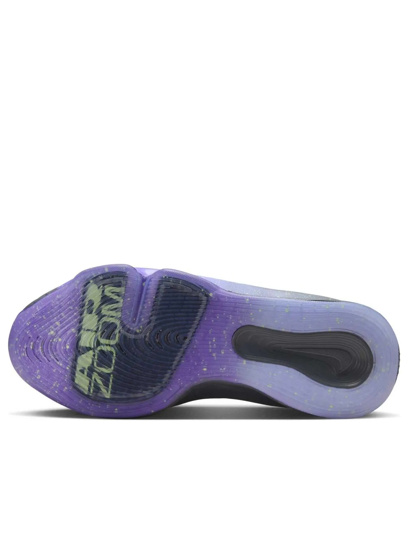 Кроссовки Nike G.T. Hustle 3 EP 'Barely Volt Metallic Silver' — изображение 5 из 6, зеленый