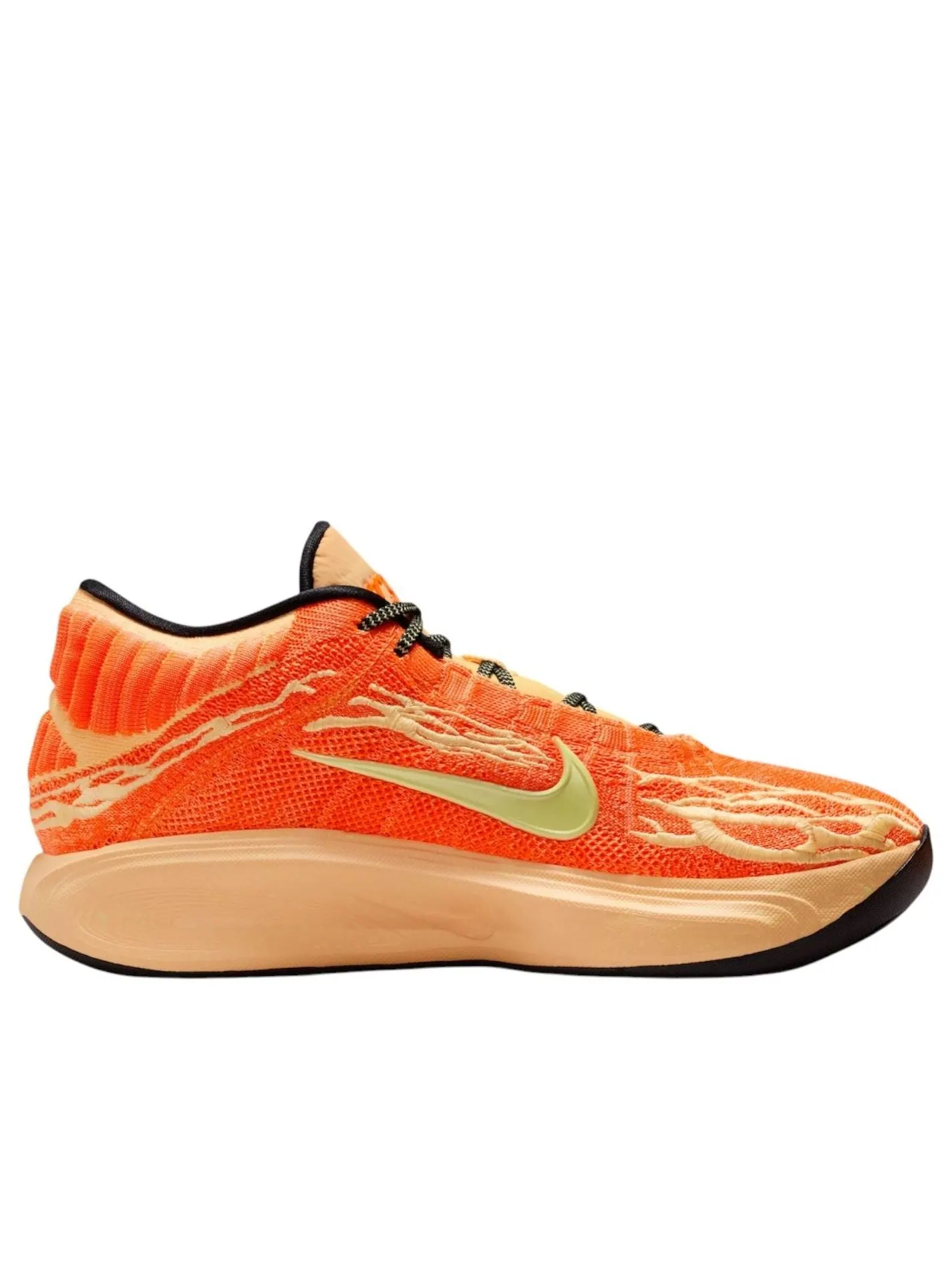 Кроссовки Nike x Victor Wembanyama GT Hustle 3 'Halloween' — изображение 2 из 6, черный/оранжевый