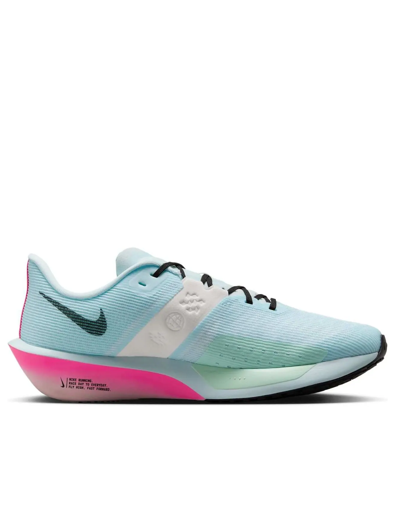 Кроссовки Nike Zoom Rival Fly 4 'Glacier Blue Mint Hyper Pink' — изображение 2 из 6, синий