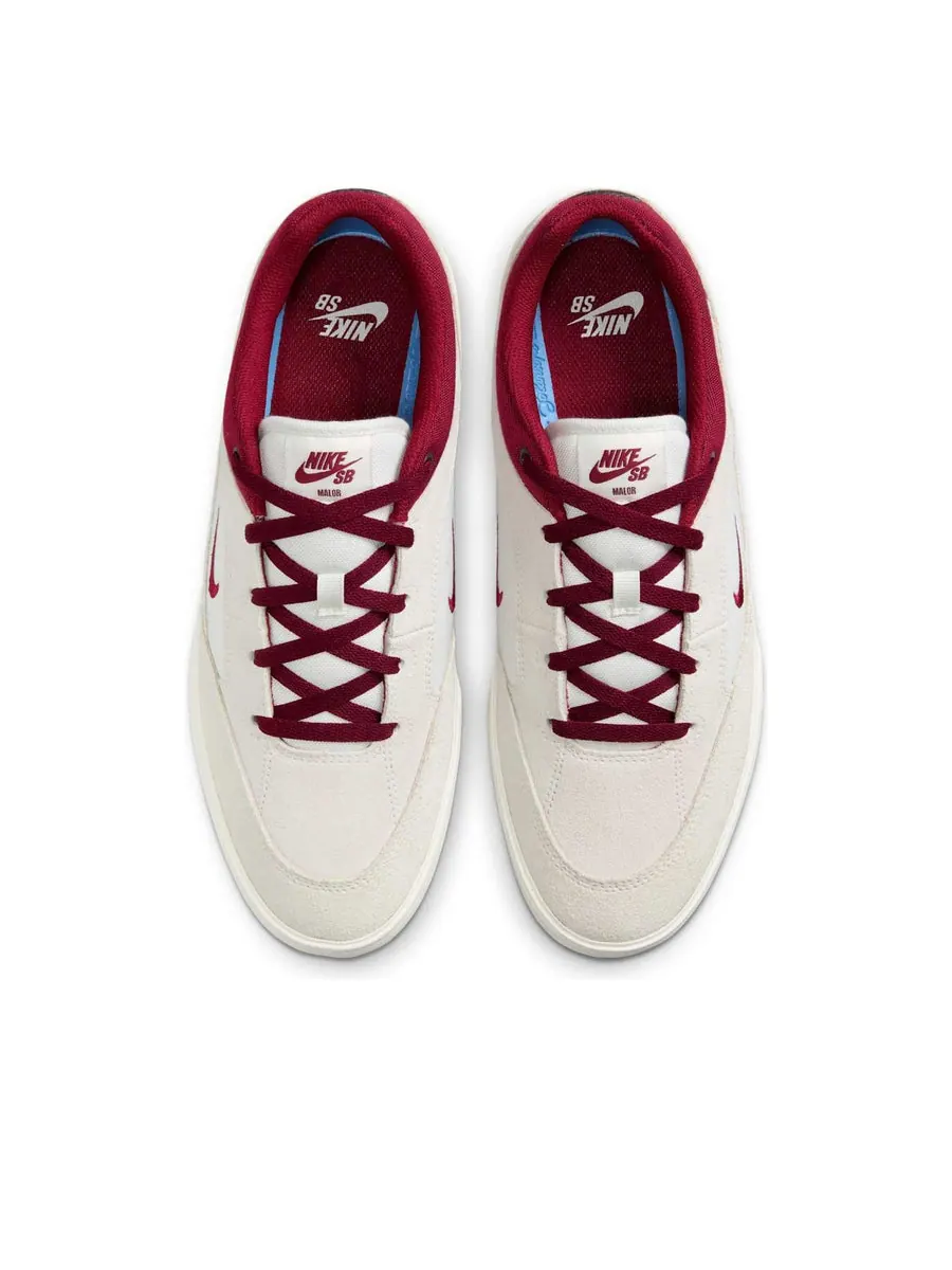 Кроссовки Nike SB Malor 'Summit White Phantom Sail Team Red' — изображение 4 из 6, бежевый