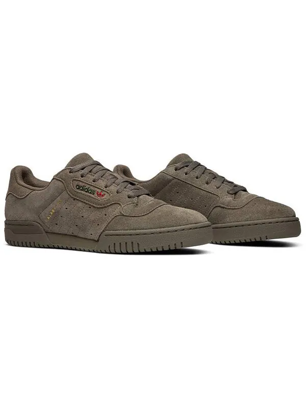 Кроссовки yeezy powerphase 'simple brown' Adidas — изображение 3 из 4, коричневый/коричневый