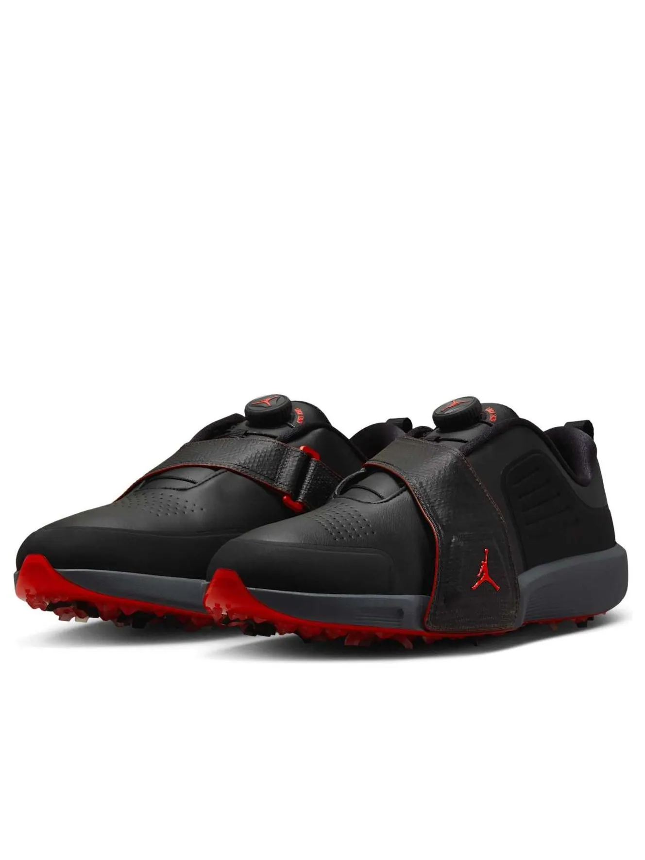 Кроссовки Air Jordan Air Rev Golf 'Black Flint Grey Infrared' — изображение 4 из 6, черный