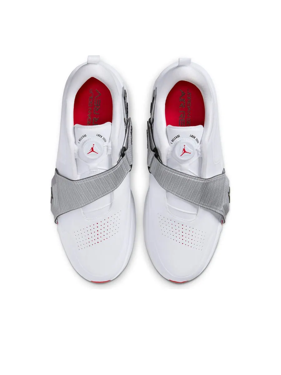 Кроссовки Air Jordan Air Rev 'White Metallic Silver' — изображение 4 из 6, белый