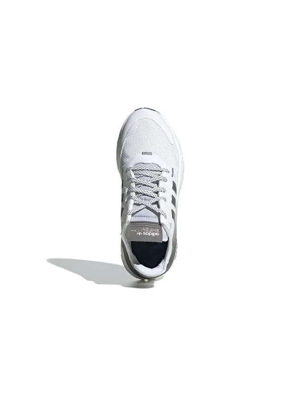 Кроссовки оригинальные nite jogger Adidas — изображение 4 из 4, серый/белый/синий