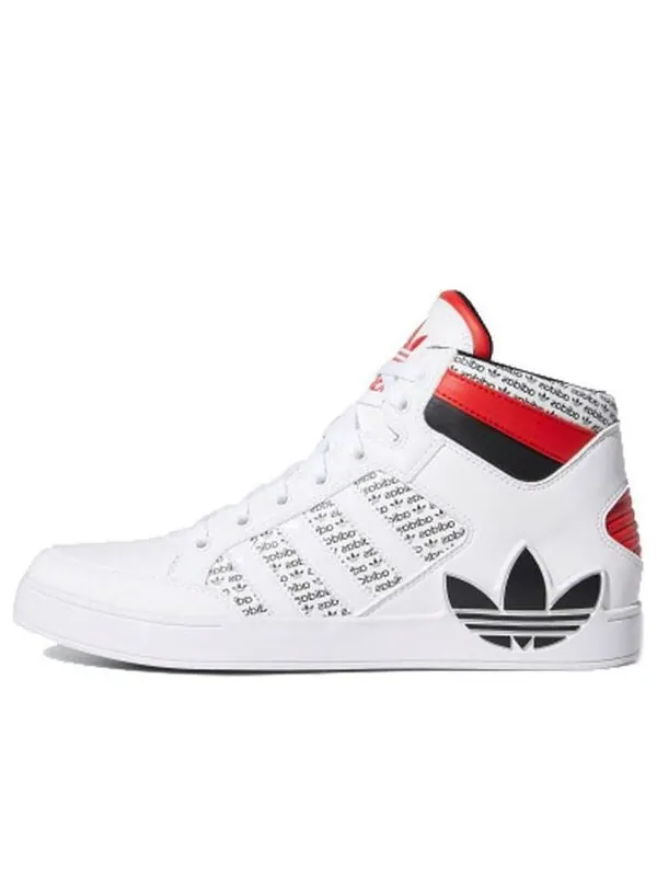 Кроссовки хард корт высокие Adidas — изображение 1 из 4, белый