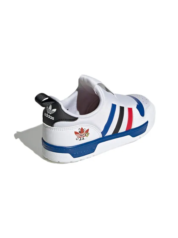 Кроссовки оригиналы rivalry low 360 c Adidas — изображение 4 из 4, белый/красный/синий