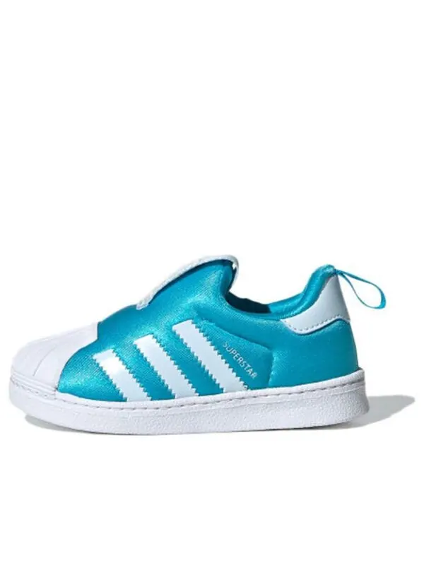Кроссовки оригиналы суперзвезда 360 Adidas — изображение 1 из 4, синий/белый