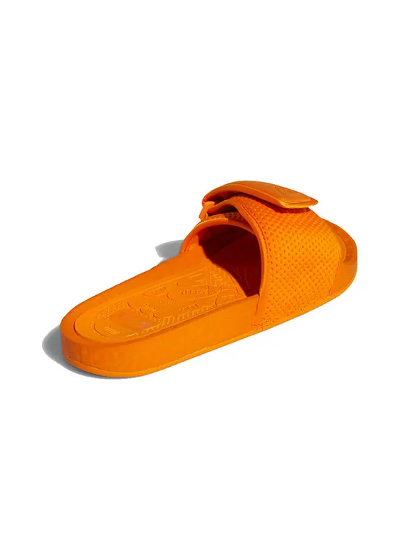 Тапочки x pharrell boost slides Adidas — изображение 4 из 4, оранжевый