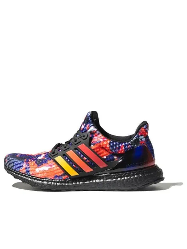 Кроссовки ультрабуст Adidas — изображение 1 из 4, черный/светлый красный