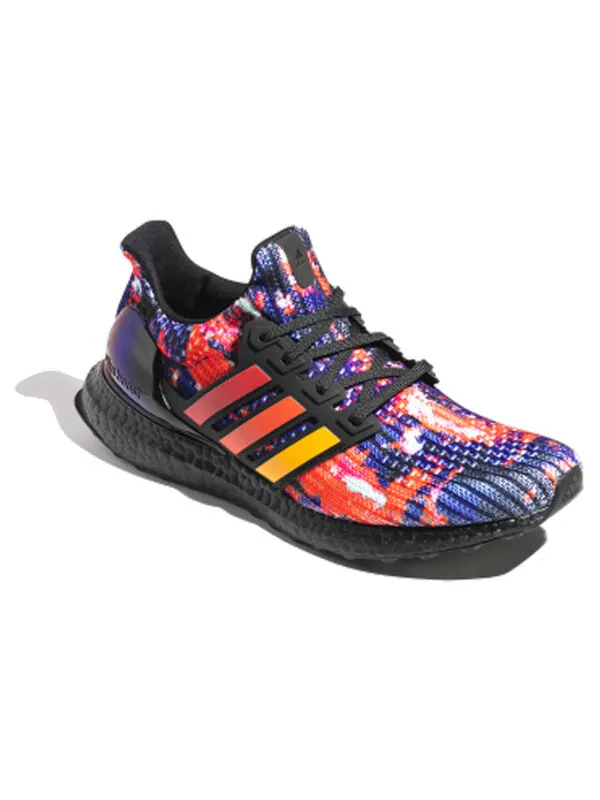 Кроссовки ультрабуст Adidas — изображение 4 из 4, черный/светлый красный