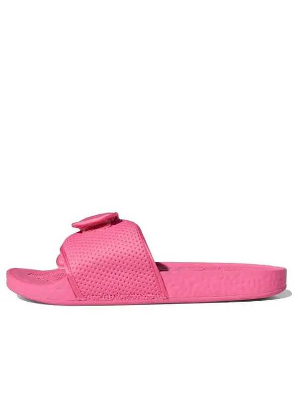 Тапочки x pharrell boost slides Adidas — изображение 1 из 4, розовый