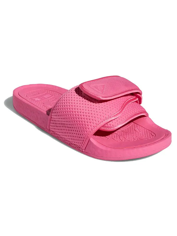 Тапочки x pharrell boost slides Adidas — изображение 3 из 4, розовый