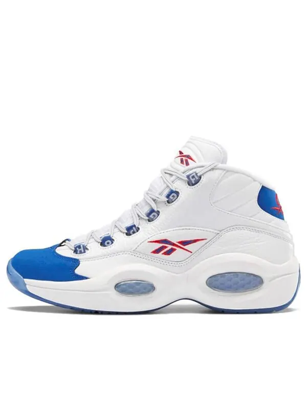 Кроссовки question mid 'double cross' Reebok — изображение 1 из 4, белый
