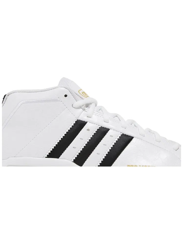 Кроссовки adidas Pro Model 2G 'Cloud White' — изображение 2 из 8, белый