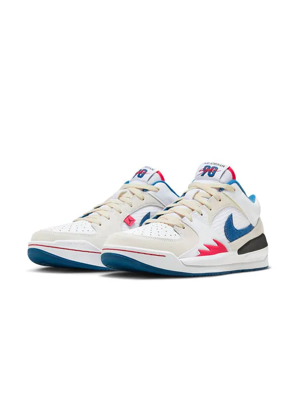 Кроссовки stadium 90 'sail white' Air Jordan — изображение 3 из 4, белый/синий/красный