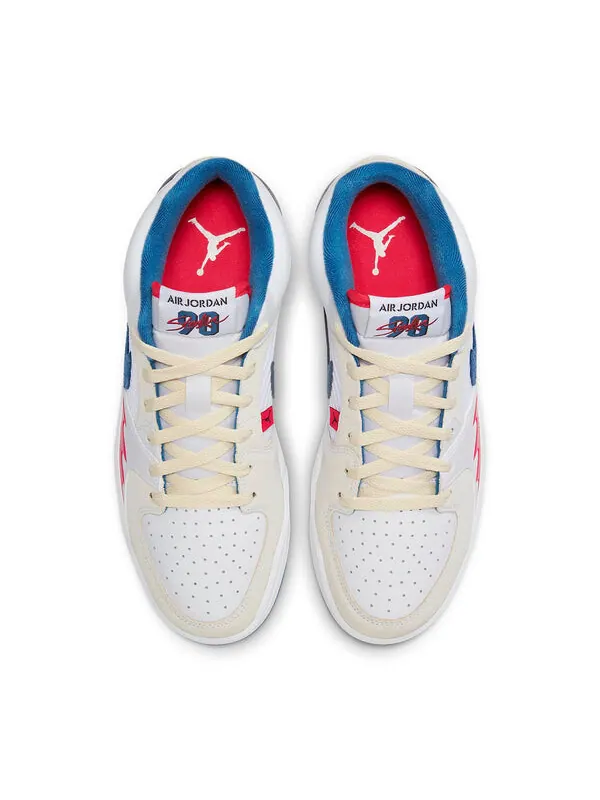 Кроссовки stadium 90 'sail white' Air Jordan — изображение 4 из 4, белый/синий/красный