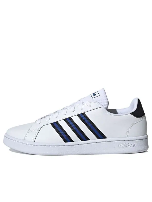 Кроссовки neo grand court Adidas — изображение 1 из 4, белый/черный/синий
