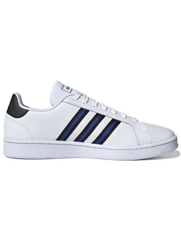 Кроссовки neo grand court Adidas — изображение 2 из 4, белый/черный/синий