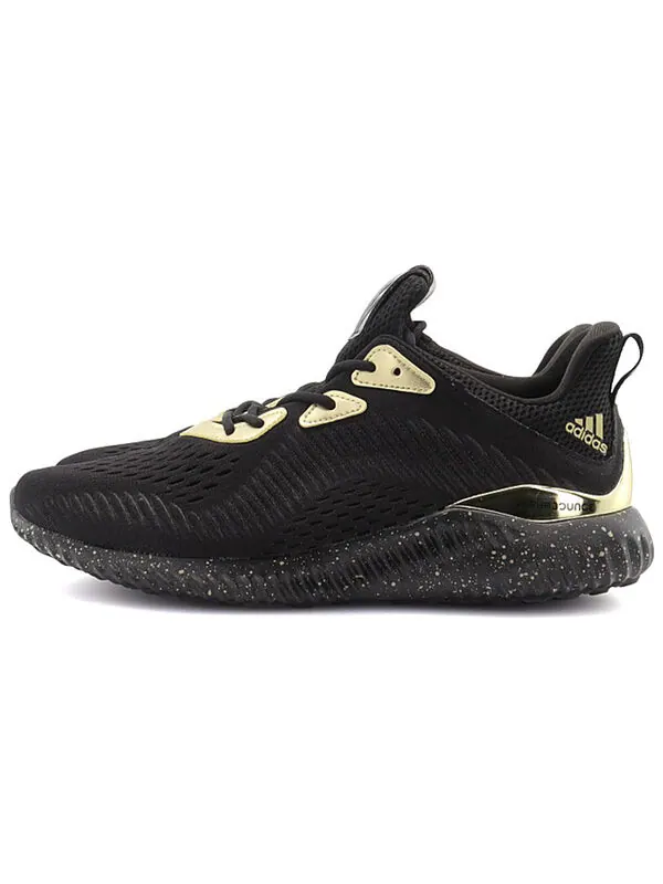 Кроссовки alphabounce 1 burner Adidas — изображение 3 из 4, черный/золотистый