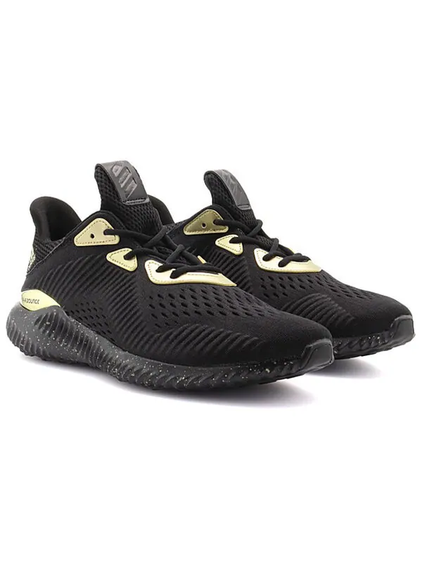 Кроссовки alphabounce 1 burner Adidas — изображение 4 из 4, черный/золотистый