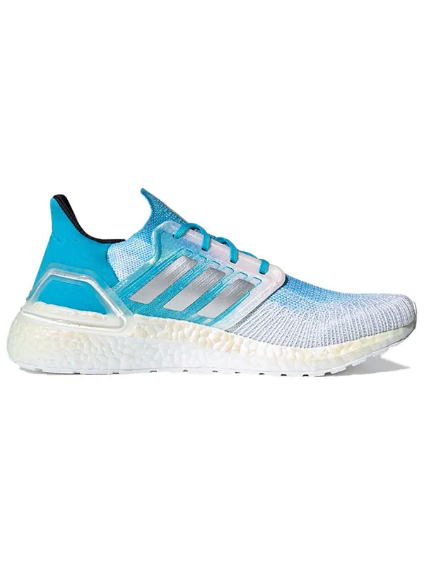 Кроссовки ультрабуст 20 Adidas — изображение 3 из 4, синий/серебристый/белый