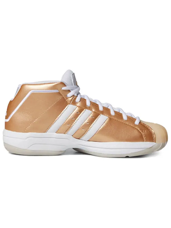 Кроссовки pro модель 2g Adidas — изображение 2 из 4, золотистый/белый/серый