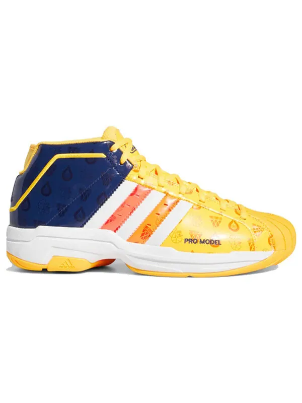 Кроссовки pro модель 2g Adidas — изображение 2 из 4, желтый/синий/белый