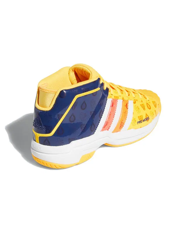 Кроссовки pro модель 2g Adidas — изображение 4 из 4, желтый/синий/белый