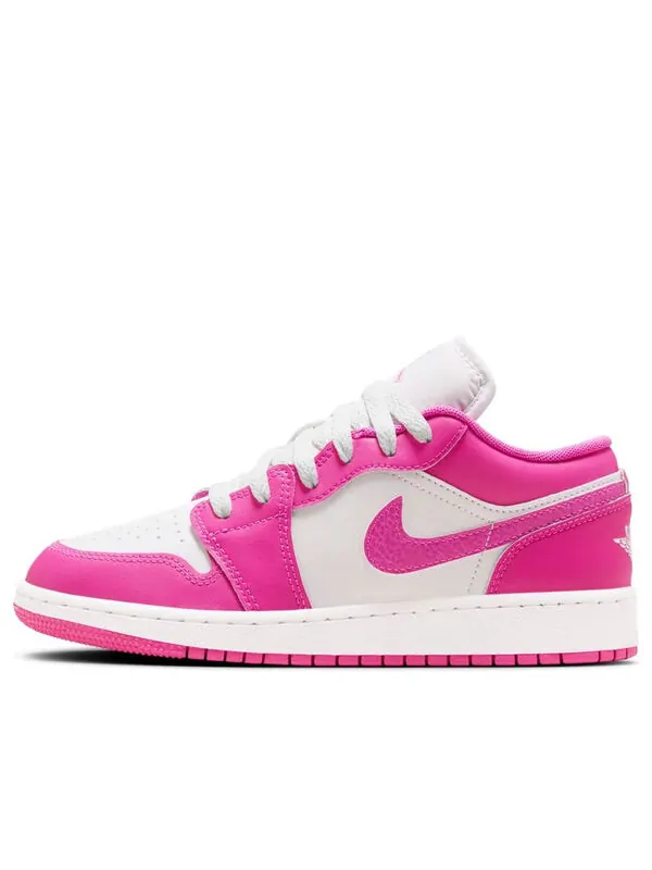 Кроссовки 1 низкие Air Jordan — изображение 1 из 4, розовый/белый