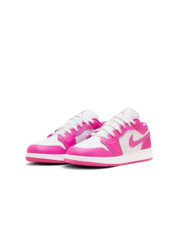 Кроссовки 1 низкие Air Jordan — изображение 2 из 4, розовый/белый