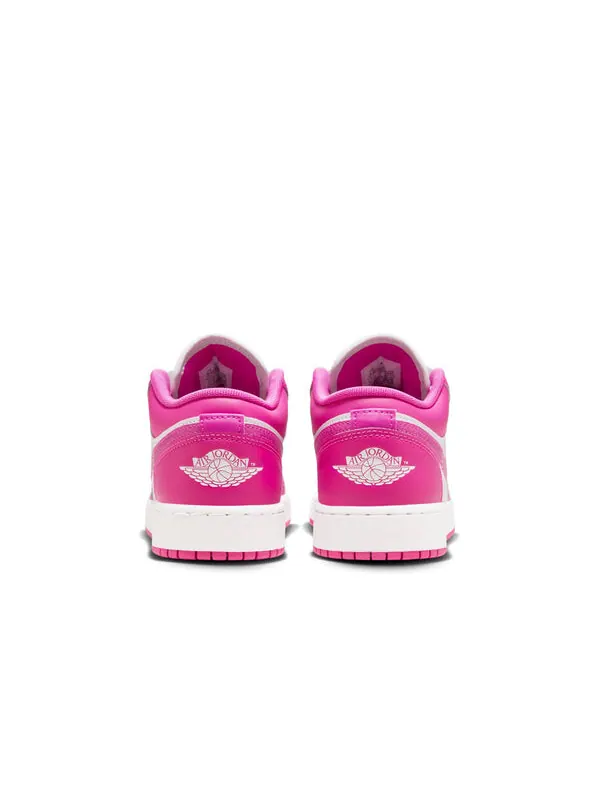 Кроссовки 1 низкие Air Jordan — изображение 4 из 4, розовый/белый