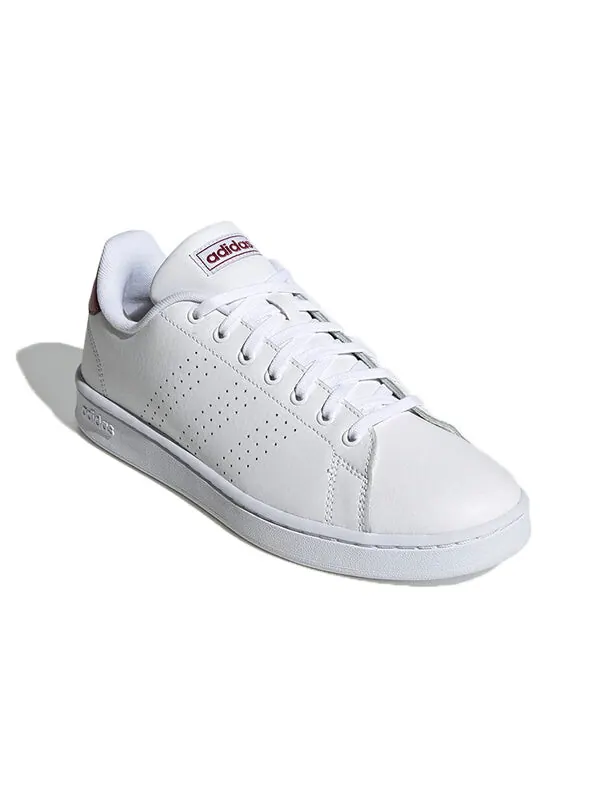 Кроссовки neo advantage красные Adidas — изображение 3 из 4, белый/красный
