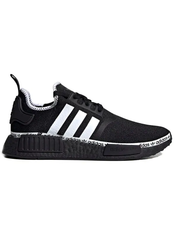 Кроссовки nmd_r1 Adidas — изображение 2 из 4, черный/белый