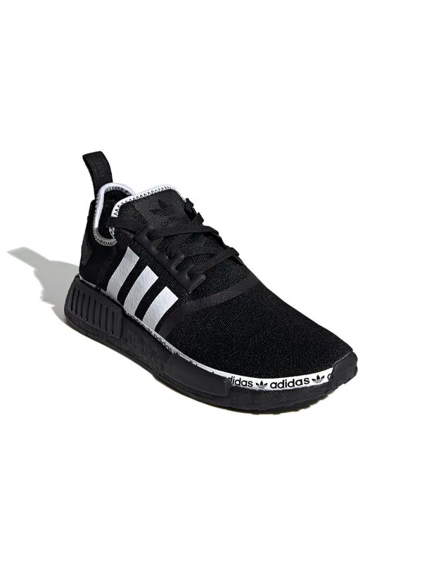 Кроссовки nmd_r1 Adidas — изображение 3 из 4, черный/белый