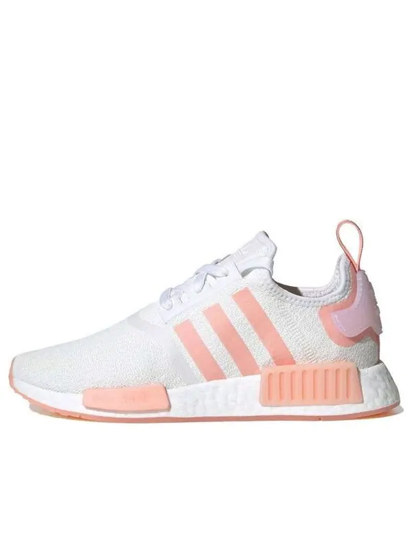 Кроссовки nmd_r1 Adidas — изображение 1 из 4, белый