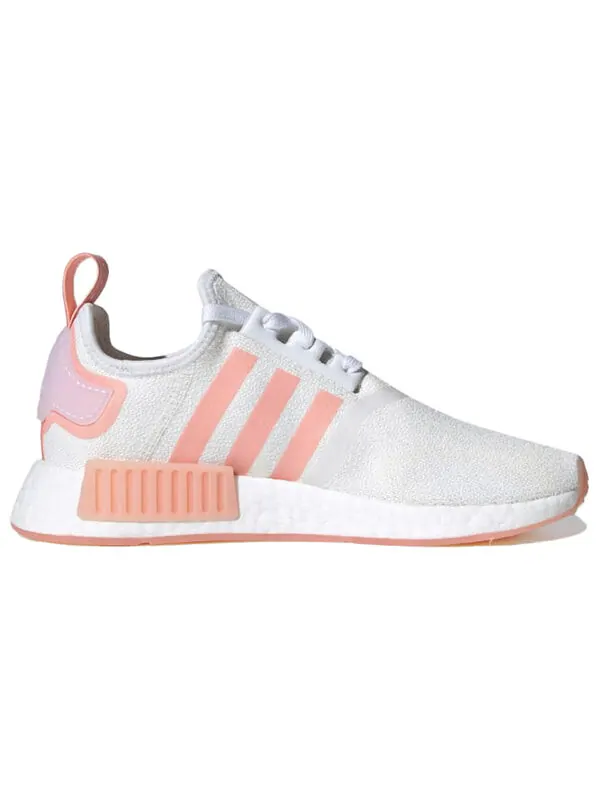 Кроссовки nmd_r1 Adidas — изображение 2 из 4, белый