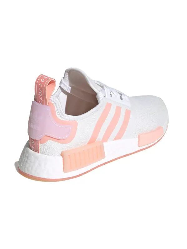 Кроссовки nmd_r1 Adidas — изображение 4 из 4, белый