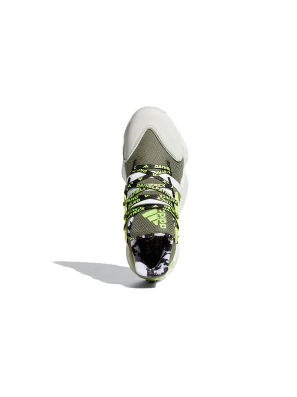 Кроссовки daniel patrick x harden vol. 4 Adidas — изображение 4 из 4, зеленый