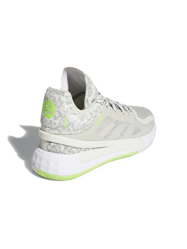 Кроссовки d rose 11 Adidas — изображение 4 из 4, серый/зеленый