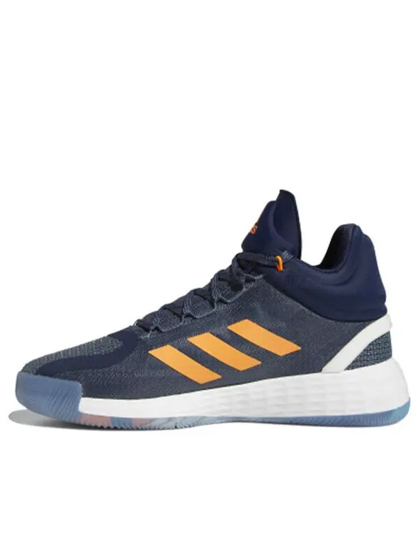Кроссовки d rose 11 Adidas — изображение 1 из 4, синий/синий/оранжевый