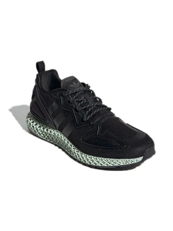 Кроссовки zx 2k 4d кроссовки Adidas — изображение 2 из 4, черный/зеленый