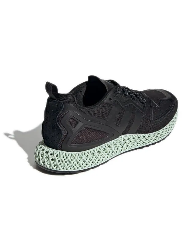 Кроссовки zx 2k 4d кроссовки Adidas — изображение 3 из 4, черный/зеленый