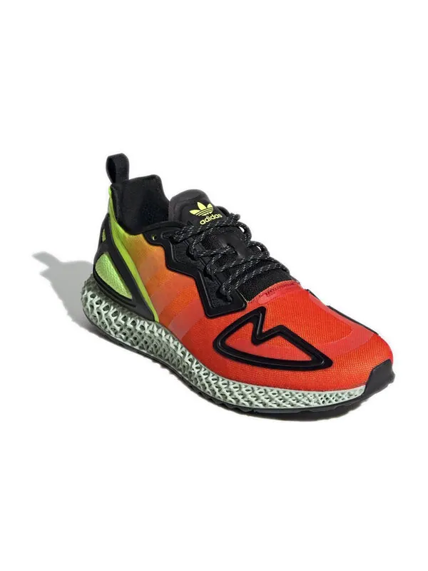 Кроссовки zx 2k 4d Adidas — изображение 2 из 4, оранжевый