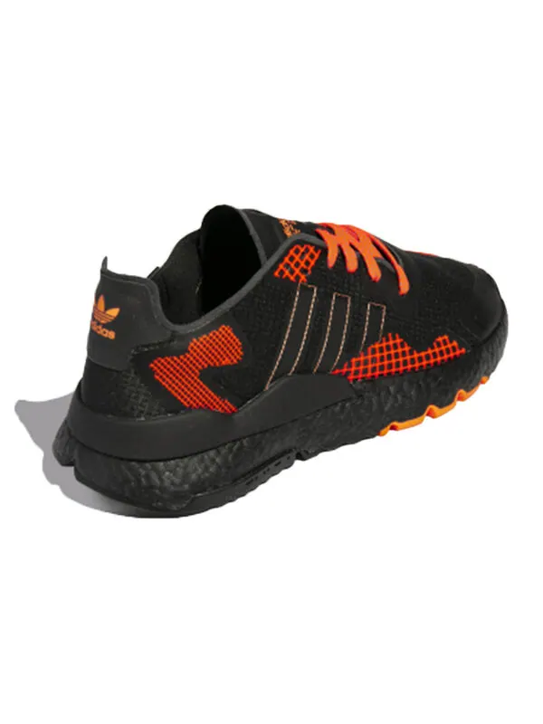 Кроссовки оригинальные nite jogger tech Adidas — изображение 4 из 4, черный/красный