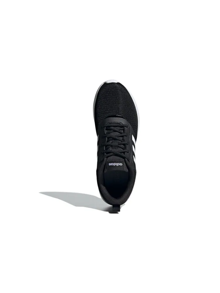 Кроссовки Qt Racer 2.0 Lifestyle женские с низким верхом, черные/белые Adidas Neo — изображение 4 из 5