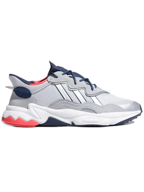 Кроссовки ozweego Adidas — изображение 2 из 4, серый/розовый