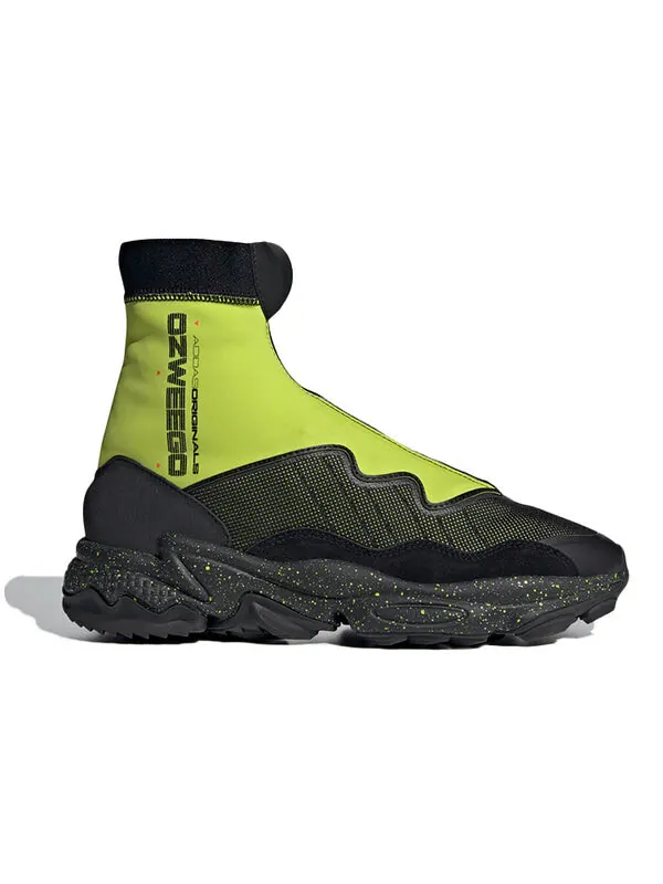 Кроссовки ozweego tr stlt Adidas — изображение 2 из 4, зеленый/черный
