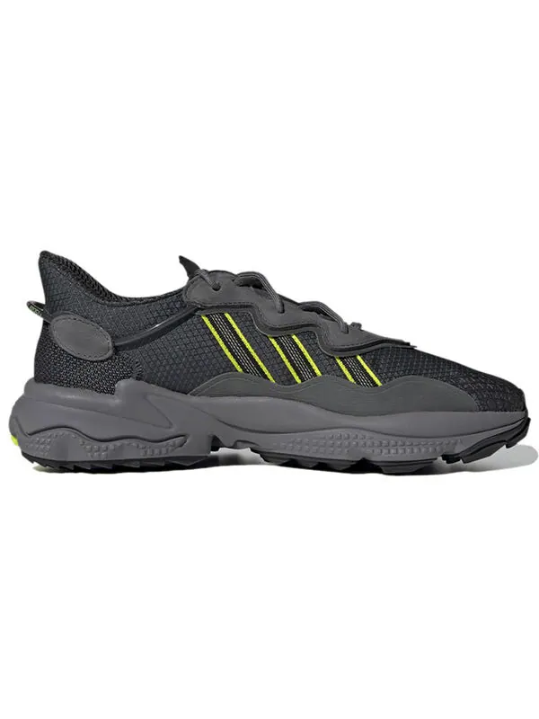 Кроссовки ozweego tr Adidas — изображение 2 из 4, серый/черный/желтый